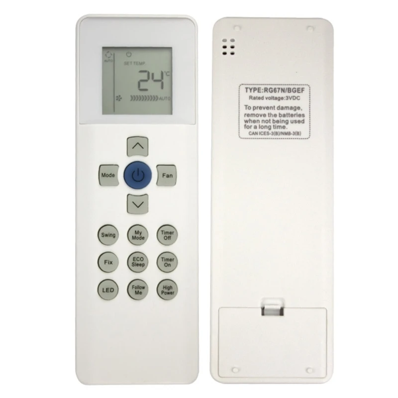 Télécommande / remplacement U55B pour RG67N BGEF RG67V BGEF Easy Use Bouton