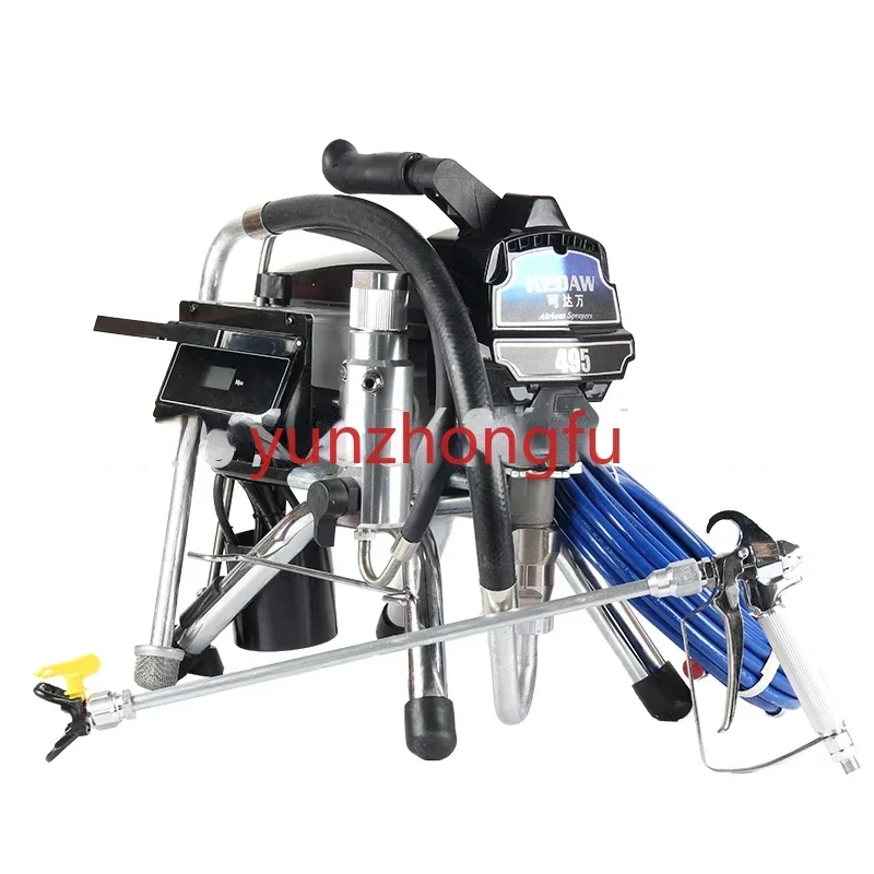 

395/495 Electric High Pressure Airless Spraying Machine Lacquer Coating Feed Oil Paint Sprayer Inside and Outside Major Tools