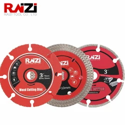 Raizi 75mm Disco De Corte Saw Disc Propósito Diferente para Telha Cerâmica Metal Madeira Circular Saw Blade Cortador Mini Grinder Saw Blade