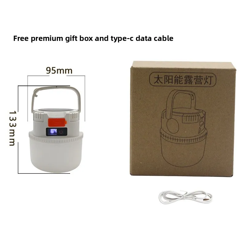 

Хит продаж: Солнечная многофункциональная уличная мобильная лампа для кемпинга, перезаряжаемая, с дистанционным управлением