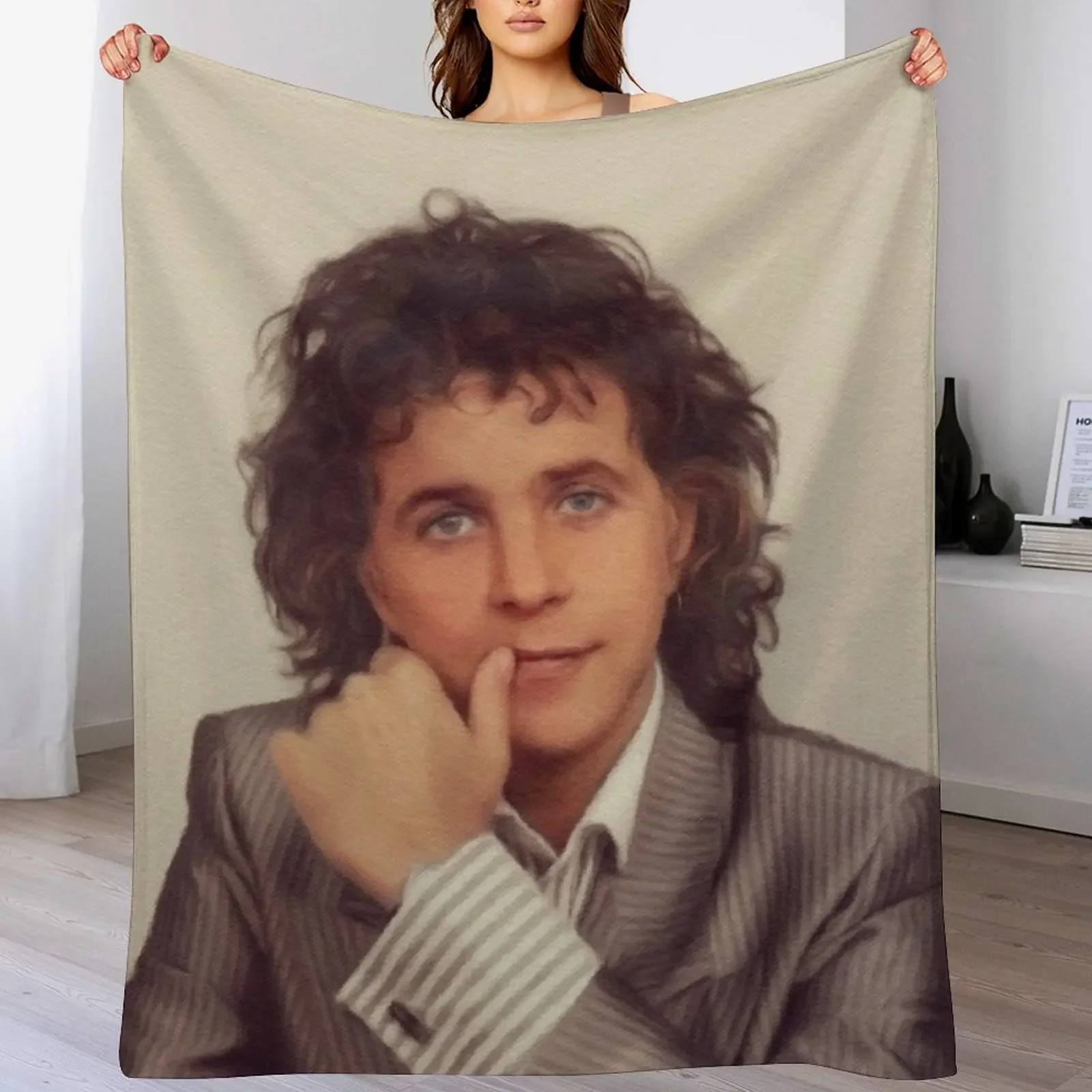 

David Essex, Music Legend Throw Blanket Winter beds for sofa Blankets