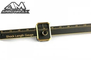 Original ARROWMAX AM-171092 Shock Length Gauge Black Golden Rc Tool