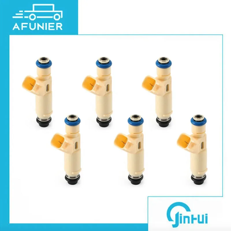 6pcs Fuel Injector Nozzle For Mazda Tribute Ford Escape Taurus Mercury Sable 3.0L V6 2001-2004 OE No.:YL8E-C7B