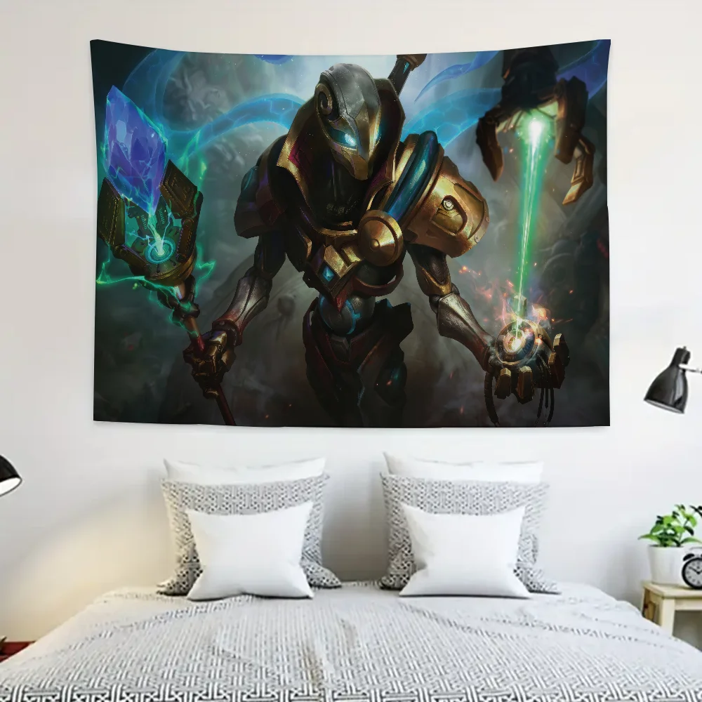 فيكتور LOL غامض نسيج الديكور حفلة خلفية معلقة القماش غرفة نوم نسيج ديكور الغرفة الجمالية