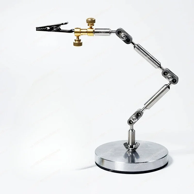 All‑Metal Adjustable Fixture Holder Stainless Steel Armature Bracket Puppet Model Shooting Support Stop‑Motion Prop