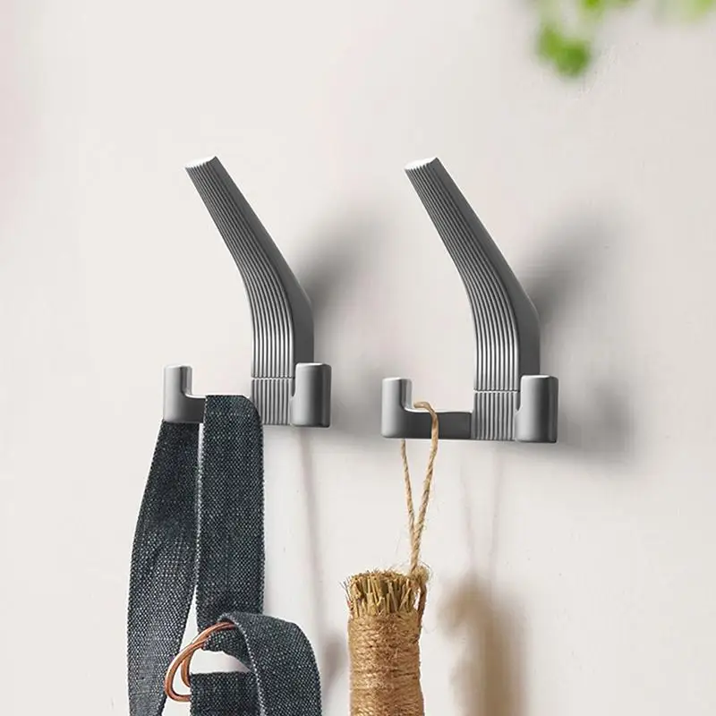 Nordic Wall-mounted Coat Hanger For Bathroom A High-end Metal Hook For Hanging Clothes On The Wall After Entering The Bathroom
