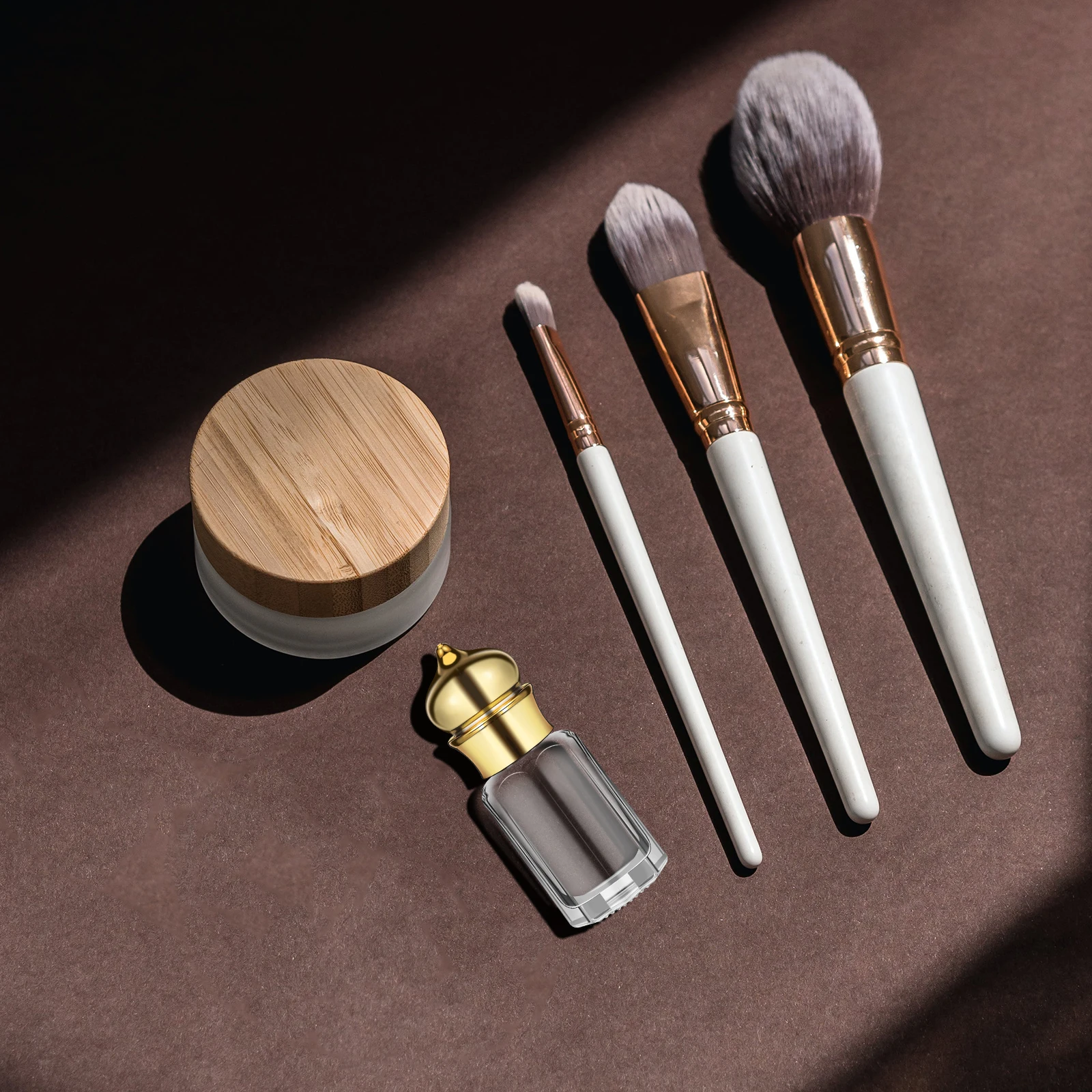 

6Pcs Roll on Bottle Glass Essential Oil Bottles Reusable Perfume Container Compact Fragrance Storage for Women Girls Gift Idea