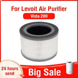 For Levoit Air Purifier Hepa Filter Vista 200 For Levoit Activated Carbon Filter Vista 200 for Levoit Vista 200 Filter