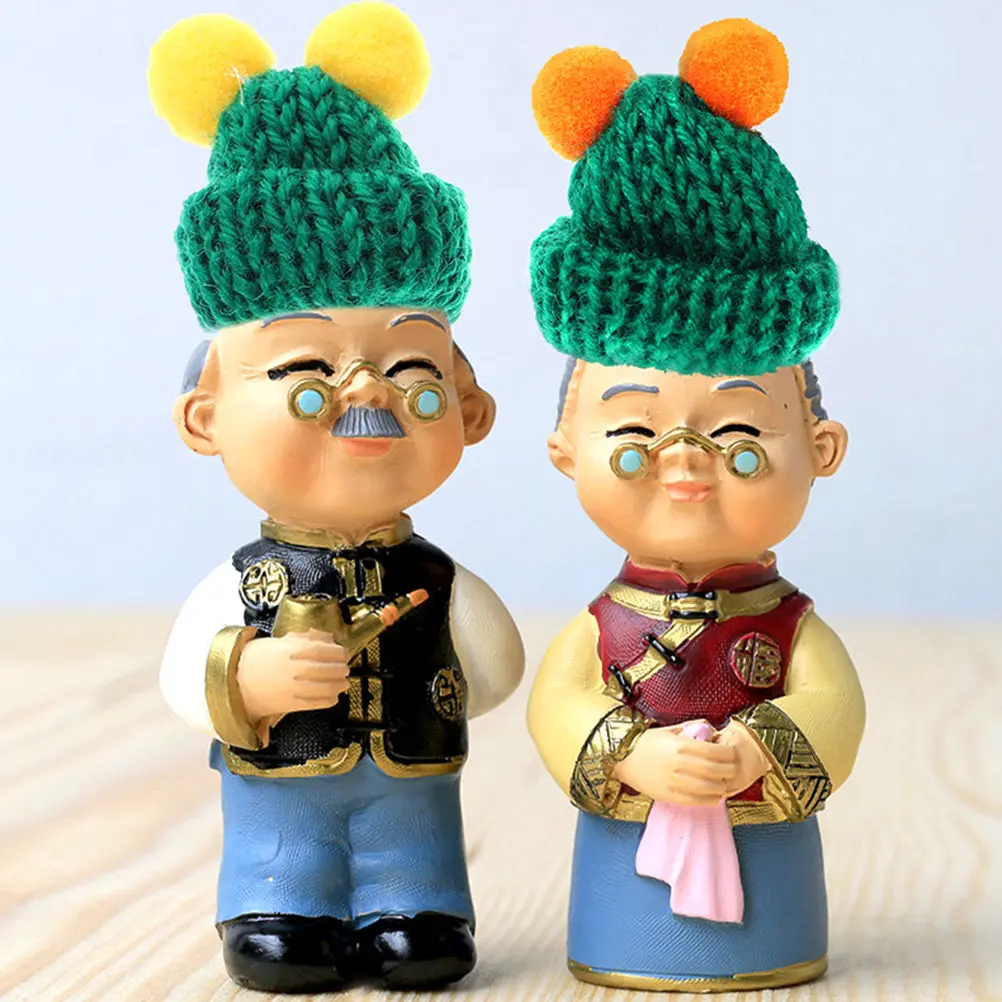 

50 шт. миниатюрных вязаных шапочек для игрушек, праздничные аксессуары для рукоделия