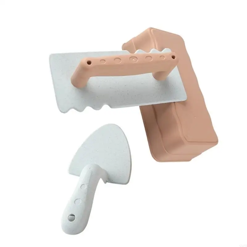 Kids Beach Brick Sand Mold Toy Gardening Game Game Gadgets เครื่องมืออุปกรณ์อุปกรณ์เสบียง