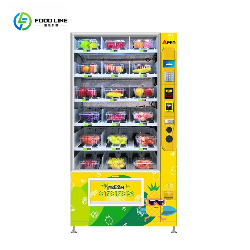 

Multifunctional Lift Vend Machine Smart Fruit and Vegetable Vending Machines for Retail Items