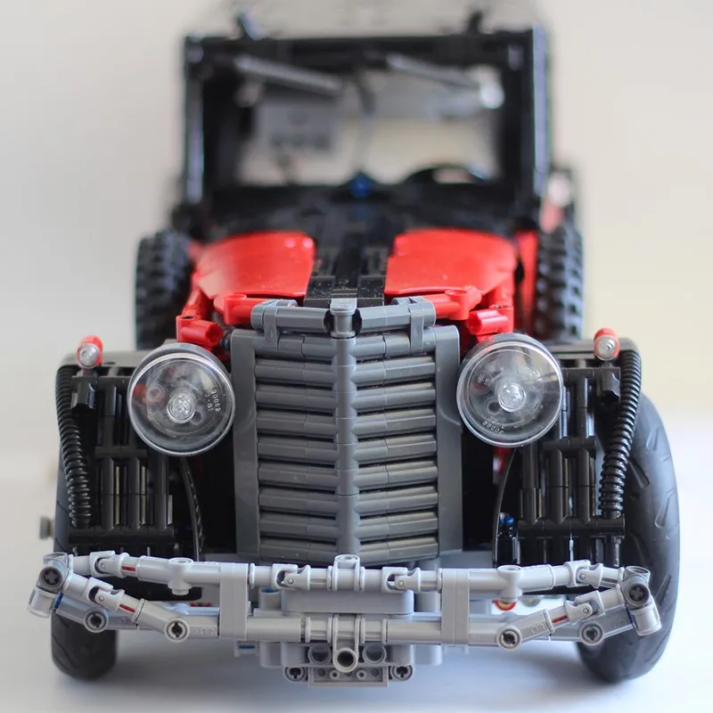 Nueva tecnología coches clásicos 770 Control remoto potencia Super coche de carreras modelo bloques de construcción juguetes niños regalos de cumpleaños