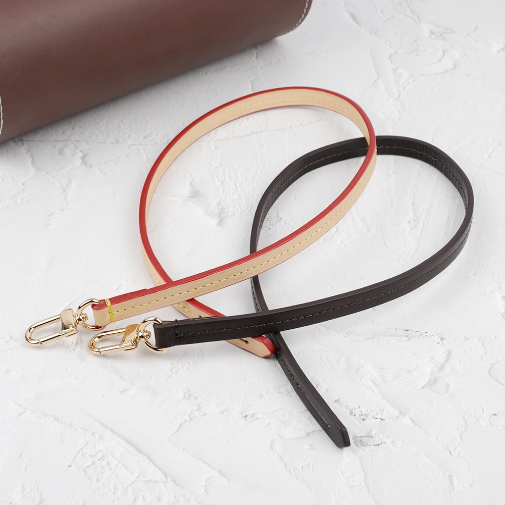 Genuine Leather Bag Strap Vachetta Bag Handle Adjustable Crossbody Shoulder Strap Replacement For Handbag Accessories