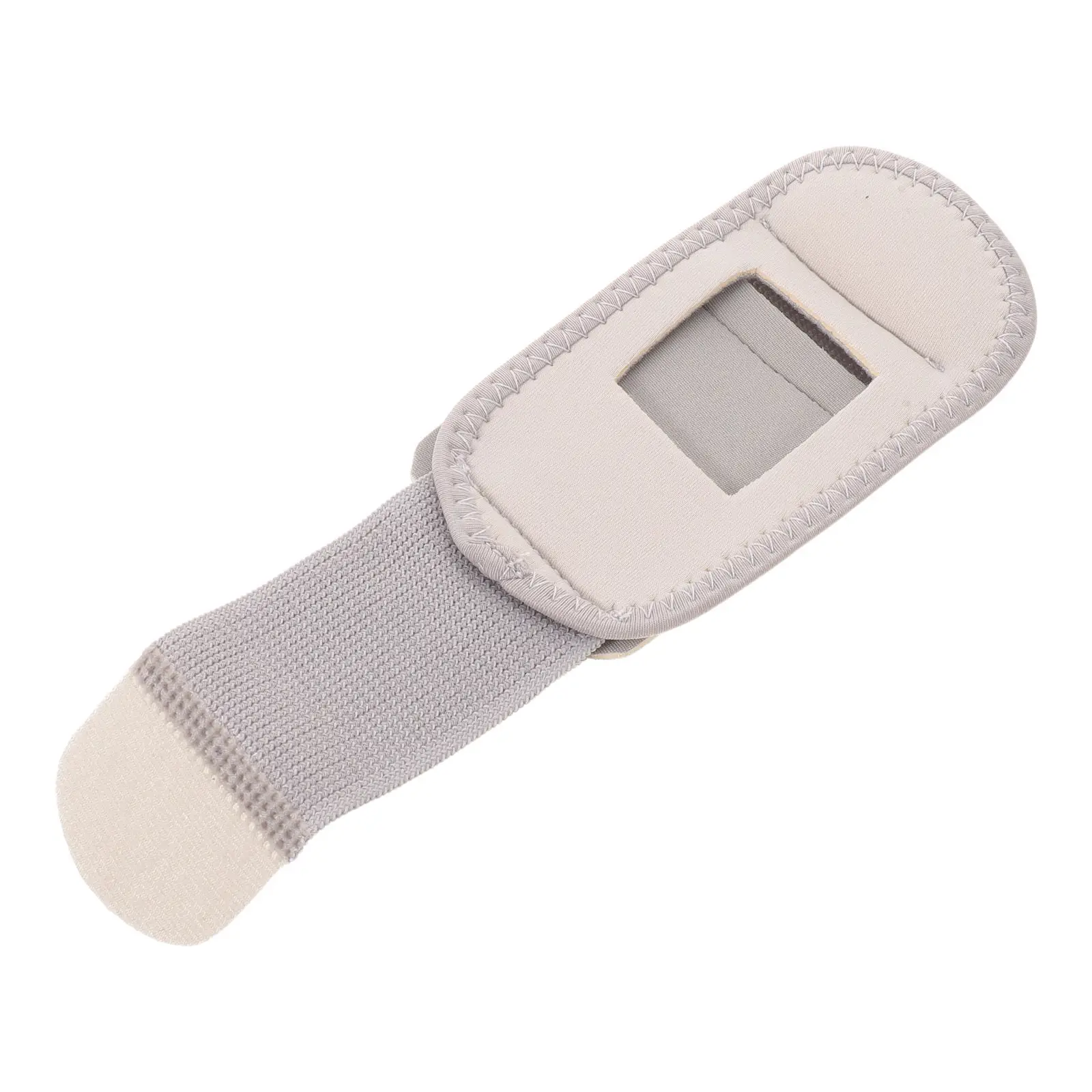 Pulseira protetora elástica cinza para smartwatch, resistente a impactos, respirável, com absorção de humidade, para rastreador de atividades físicas,