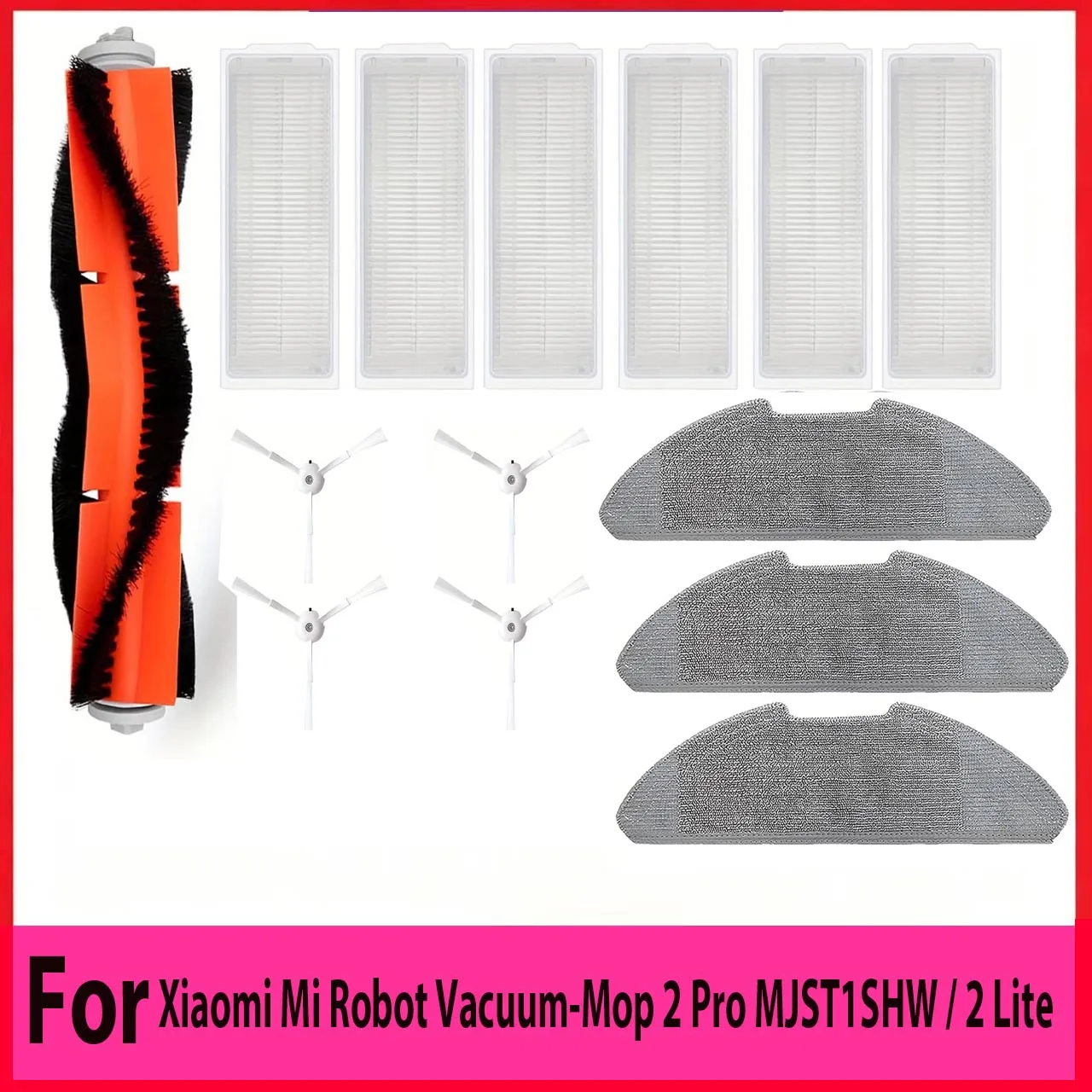 pecas-compativeis-com-o-aspirador-robot-xiaomi-mi-vacuum-mop-2-pro-mjst1shw-2-lite-mjstl-escova-principal-escova-lateral-filtro-hepa-pano-de-limpeza-e-outros-acessorios