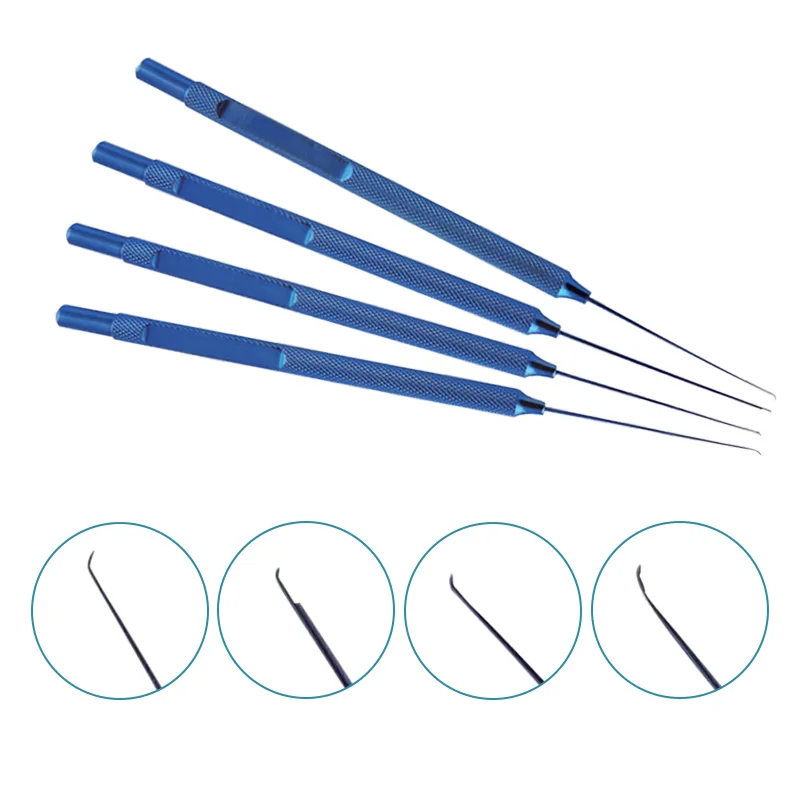 

Titanium Alloy Hook Autoclavable Ophthalmic Retinal Hook Ophthalmic Surgery Instrument