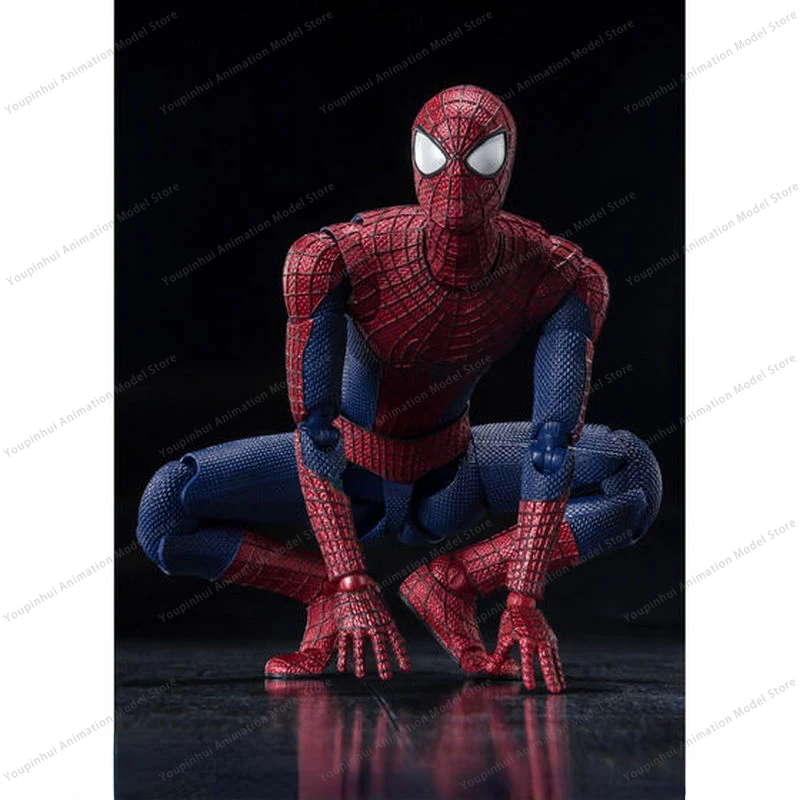 In Stock Bandai Original Shf Model Spider-Man No Way Home Garfield Holland Toby Spider-Man Action Figure Children's Toy Gift