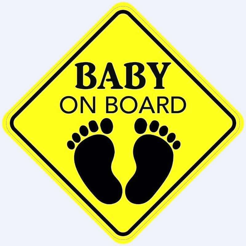 

Наклейки для украшения автомобиля ДЛЯ BABY ON BOARD STICKER DECAL CHILD CAR 20CM PVCKK