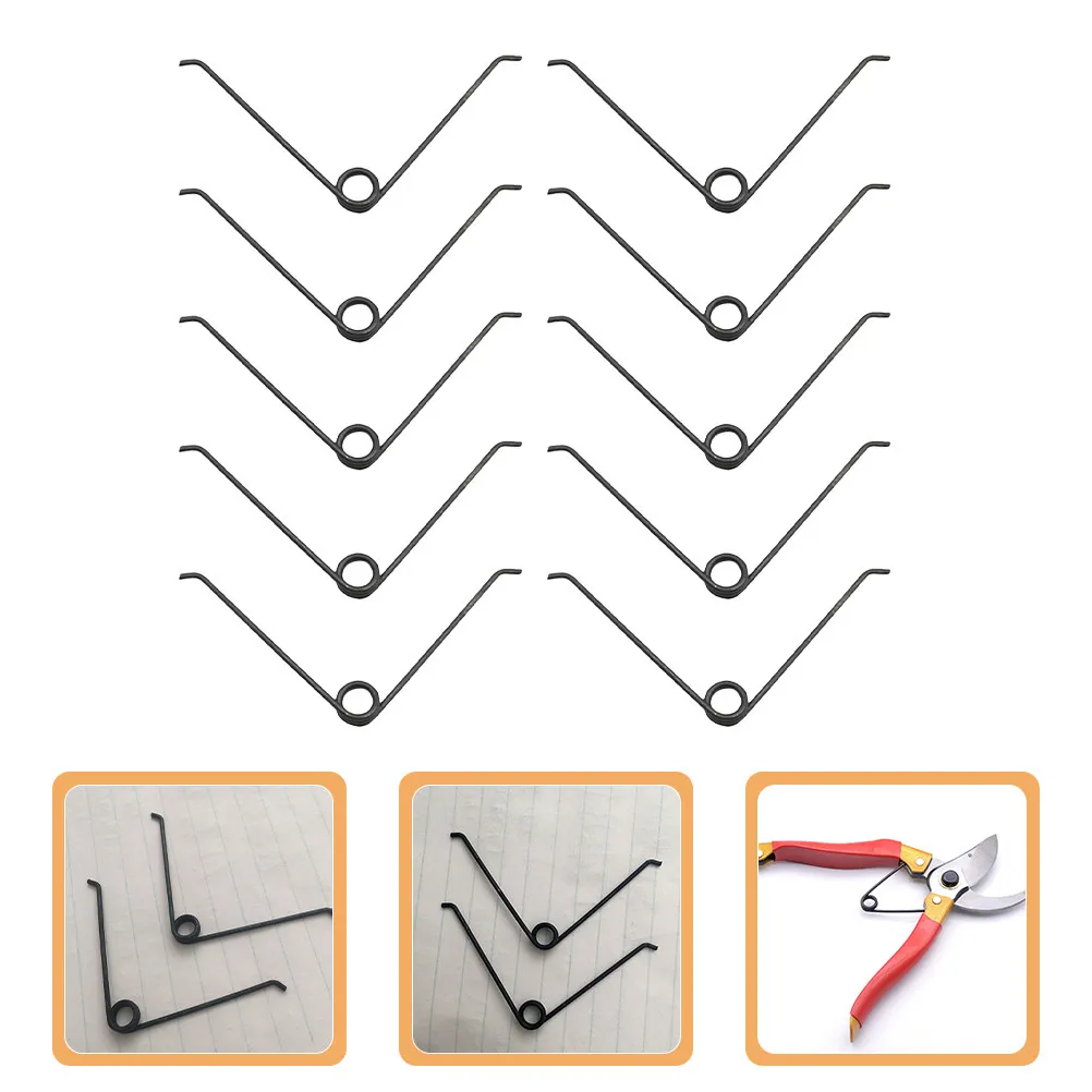 20Pcs V Shaped Pruning Spring High Elasticity Torsion Spring for Pruning Shears Garden Clippers Hand Pruners Replacement Parts