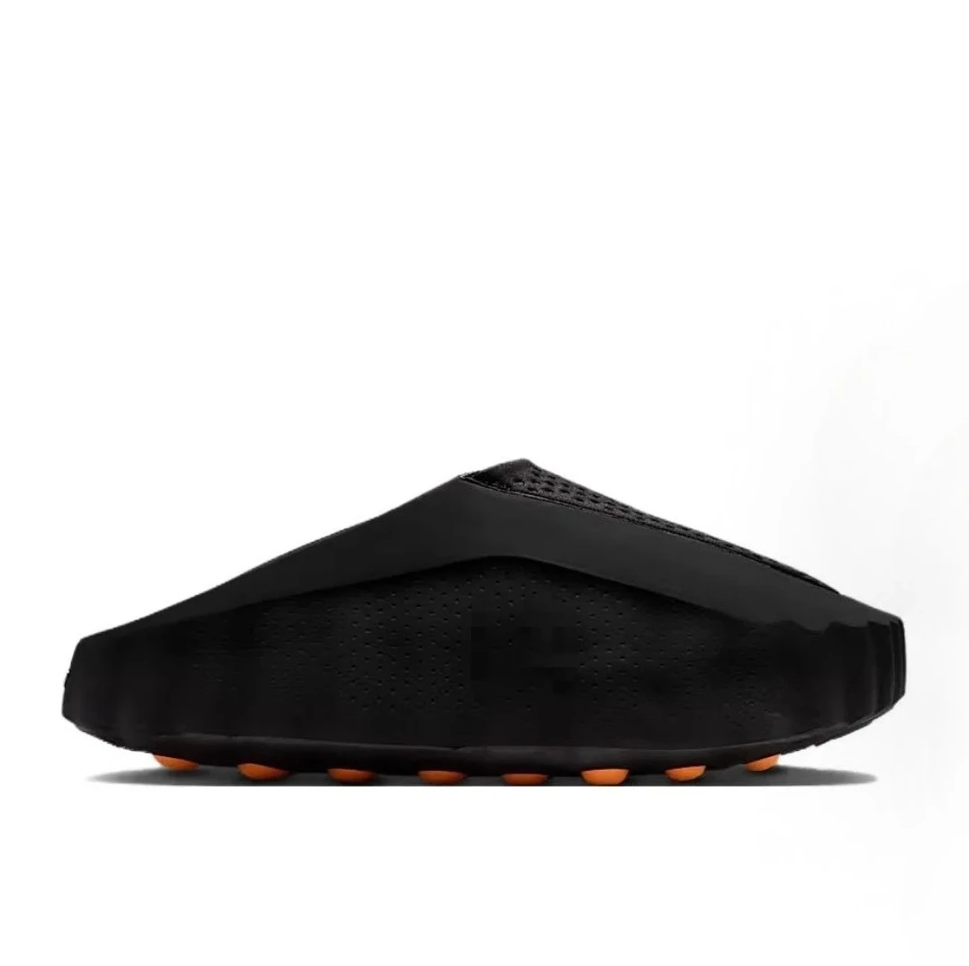 Mind Slippers 001 – Sandales de créateur pour hommes, couleur noir, pour l'été et la plage, et sandales rouges solaires pour femmes, chaussures de sport noircies, confortables, livraison rapide