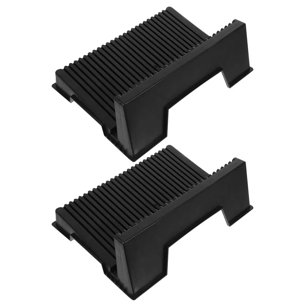 

2pcs Anti-Static Bracket Pcb Rack Sturdy Reusable Circuit Board Storage Holder Double Sided Abs Heat Insulation Long Time Use