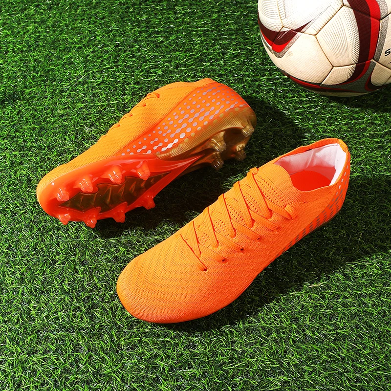

Men FG Football Shoes Ultralight Training Football Field Boots Outdoor Fast Soccer Shoes Society Cleats Professional Sneaker