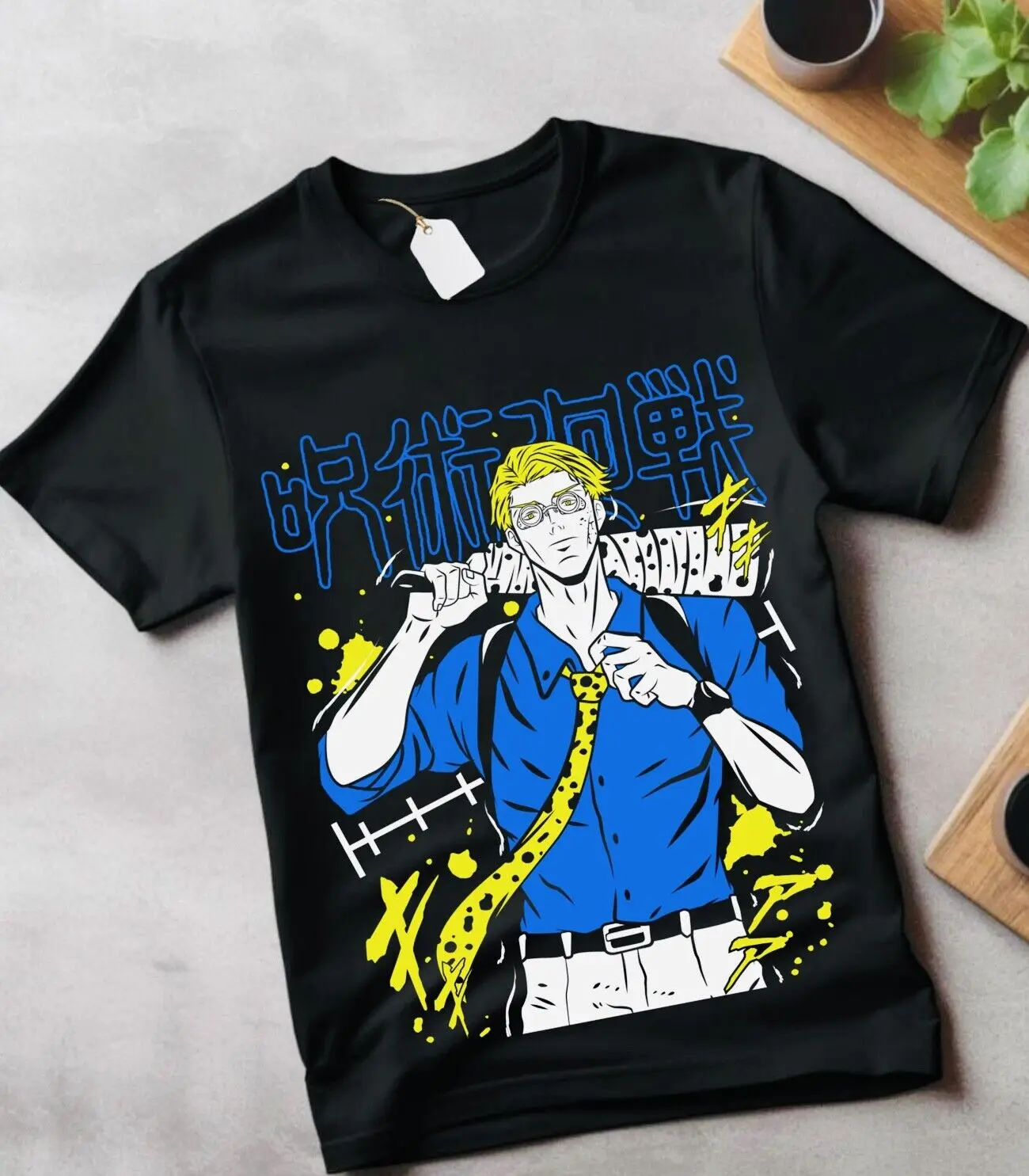 Nanami Kento T-Shirt Jujutsu Kaisen Anime JJK Gojo Satoru Gift Shirt sell