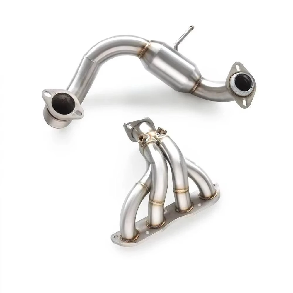 High Flow Polished 304 Stainless Steel Exhaust Manifold Header Suitable for Toyota MR2 MRS 1.8 2000-2005 Auto Parts Modification
