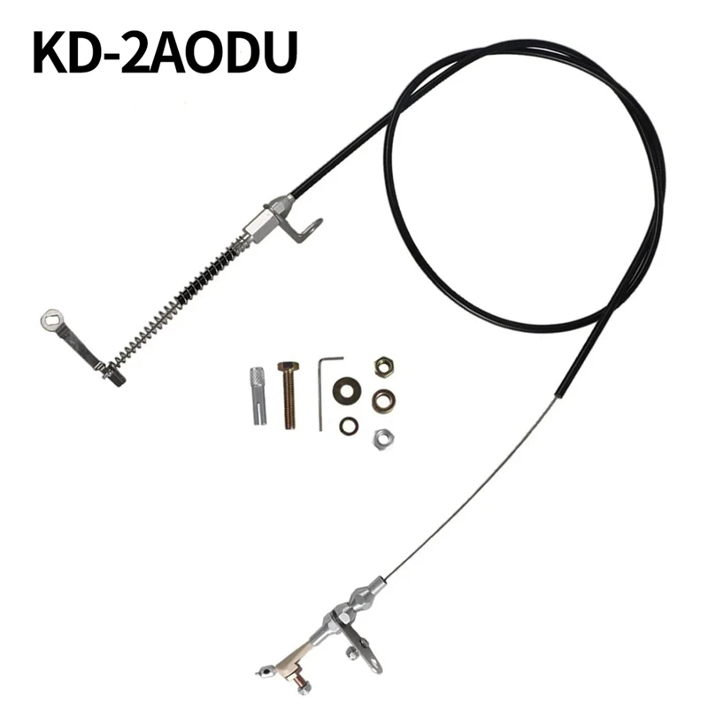 NCSMT KD-2AODU Kickdown Cable Kit for Ford AOD Bronco E-150 Econoline E-250 Econoline F-150 F-250 1981-1993