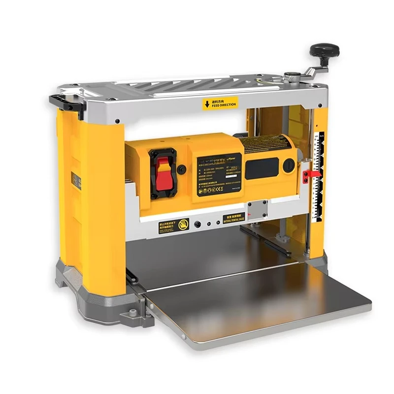 220V Retail Sell LUXTER New Arrival 2000W Electric Wood Thickness Planer 330mm Planing Width 13 Inch Thicknesser PROFESSIONAL