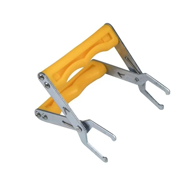 5 Pack Stainless Steel Beehive Frame Lifter with Non-slip Plastic Handle Bee Frame Gripper Tongs Beekeeping Tool