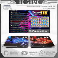 Arcade Pandora box arcade pandora 26800 3d wifi 6 Buttons Spport 4 Players Save Function Multiplayer Joysticks