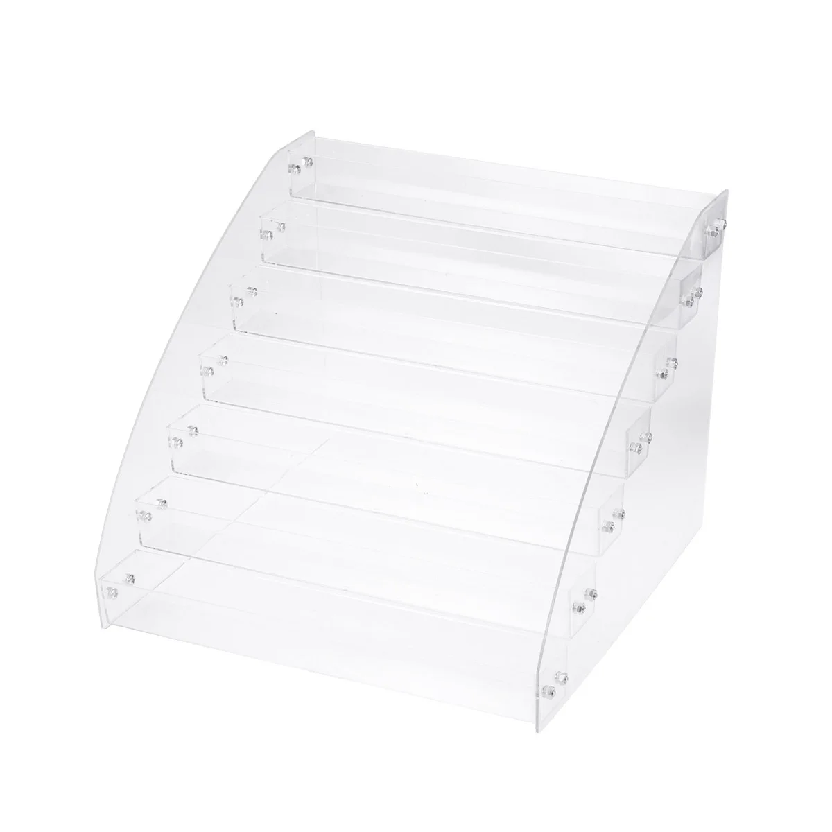 ネイルポリッシュ収納ラック 7段 クリアアクリルオーガナイザー ディスプレイ棚 寝室 浴室 化粧台 収納用