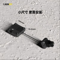 CADDX Infra V2 FPV Camera No-Light Night Analog Camera 0 Lux Super WDR 1500TVL 131° FOV Black and White Sensor for FPV RC Dron