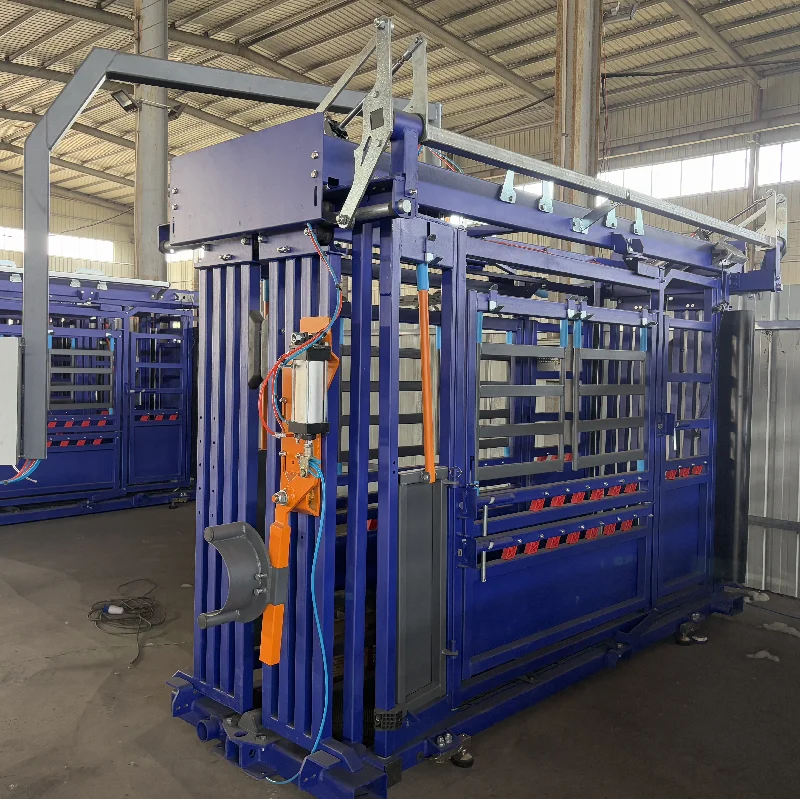 Automatic Carbon Steel Meta Heavy-Duty Cattle Crush New Condition Livestock Cow Squeeze Chute Farm Equipment