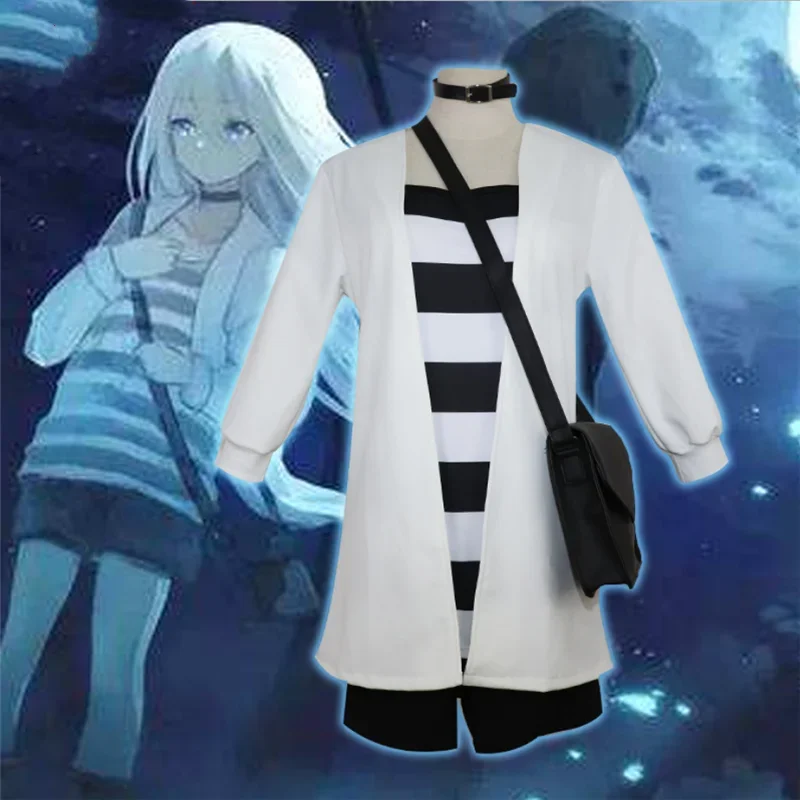 

Anime Angels of Death Rachel Gardner Cosplay Costume Rachel Gardner Jacket T Shirt Shorts Japanese Kimono Ray Backpack Wig Hair