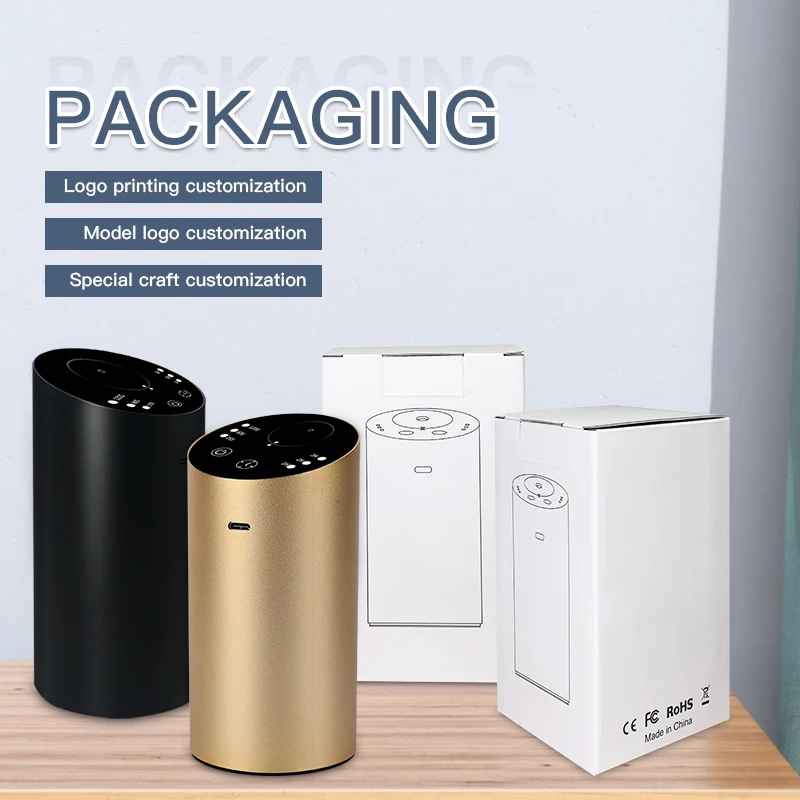 Intelligenz Luxus Tragbare Elektrische Parfue Ätherisches Öl Aroma Diffusor Maschine Drahtlose Wasserlose Auto Öl Duft Diffusor