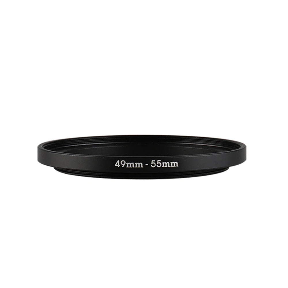 Anillo adaptador de Metal para filtro de lente de cámara, conjunto de anillo de aumento de 49mm-55mm, 49-55mm, 49-55mm