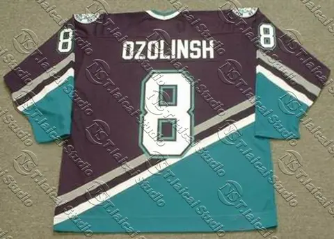 T-Shirt d'été à manches longues à séchage rapide, Anaheim Ducks Player Teemu Selanne, 2025 # 9 Paul Kariya # 27 équipement de ventilateur Scott Niedermayer