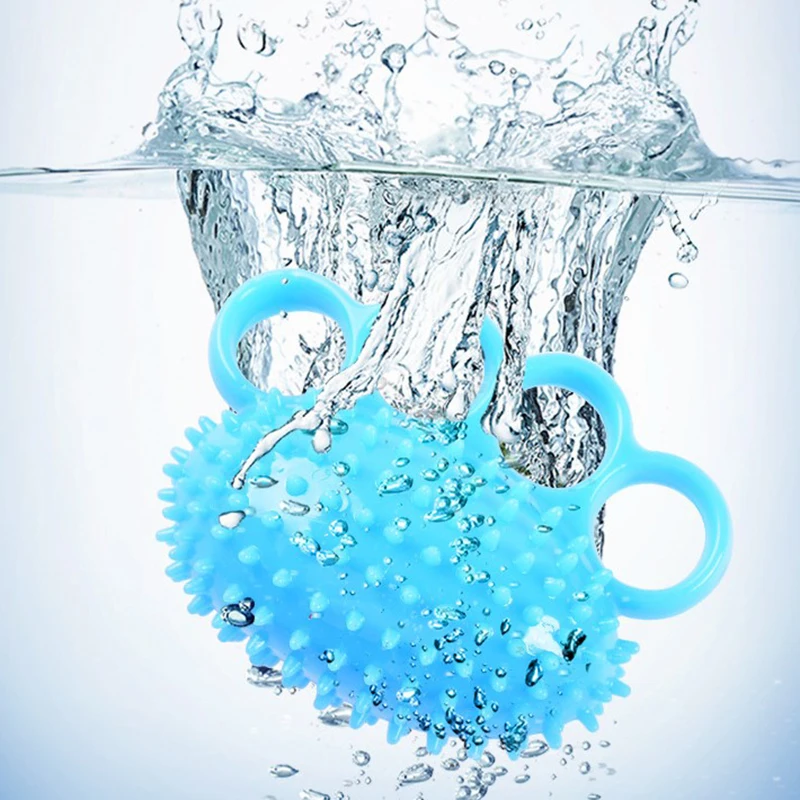 هوا هوا هوا كرة قبضة الإصبع تدليك إعادة التأهيل التدريب المسنين ممارسة الكرة اليد