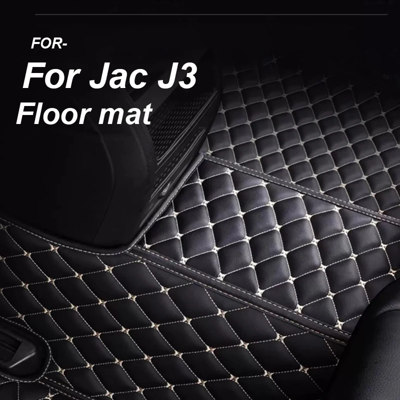 

Роскошный автомобильный коврик для Jac J3 2008 2009 2010 2011 2012, водонепроницаемые коврики на заказ, аксессуары