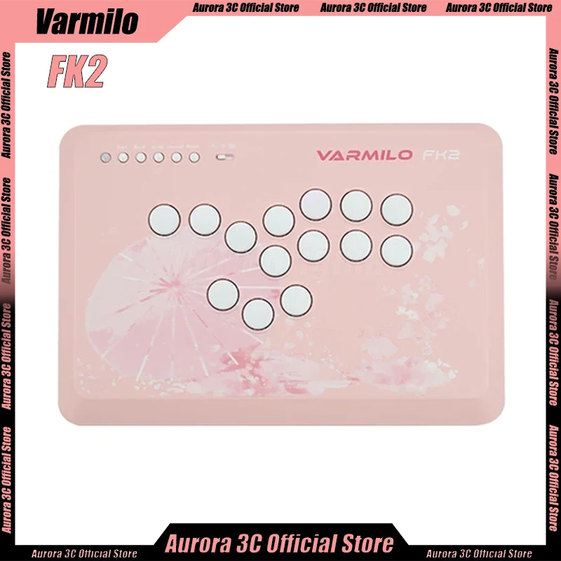 

Varmilo Fk2 Game Stickless 14-Key Layout Arcade Game Controller Fighting Support RT With Electromagnetic Induction Shaft Custom