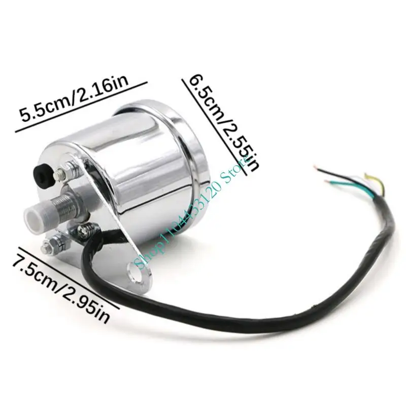 0XXD Universal Motor LED LCD Gauge Cluster Tampilan Visibilitas Tinggi untuk Perjalanan