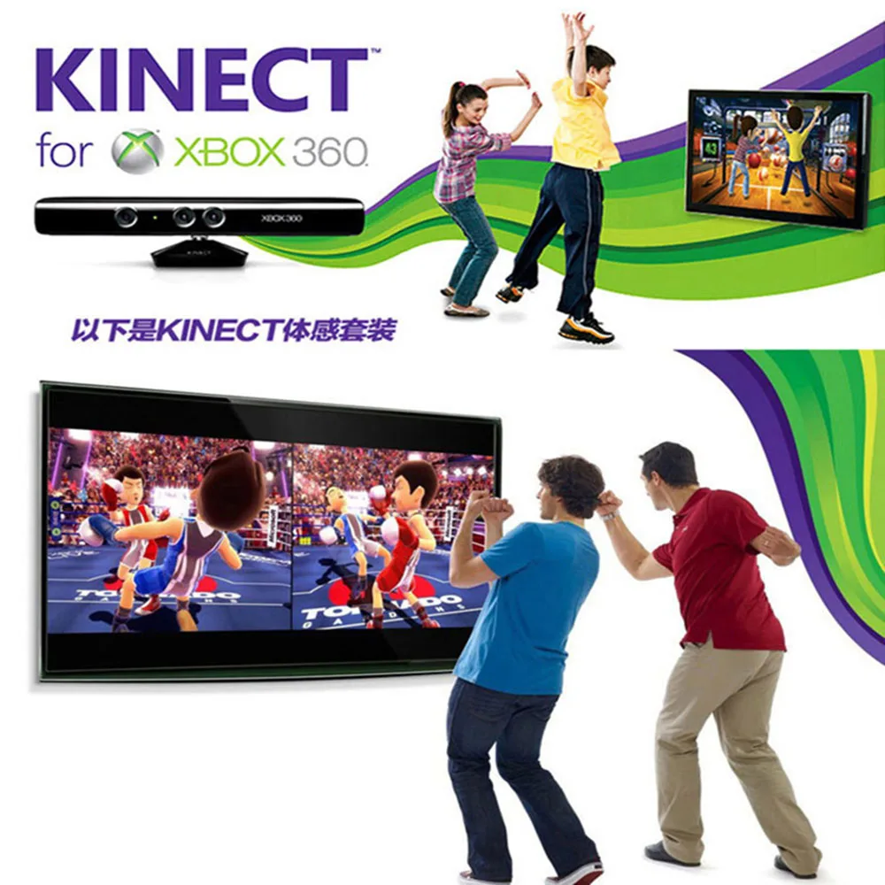 kinect v1.0 fotocamera per Windows XBOX360 Console di gioco host sottile Sensore somatosensoriale RGBDcam Profondità Immagine Motion Capture Scanner 3D