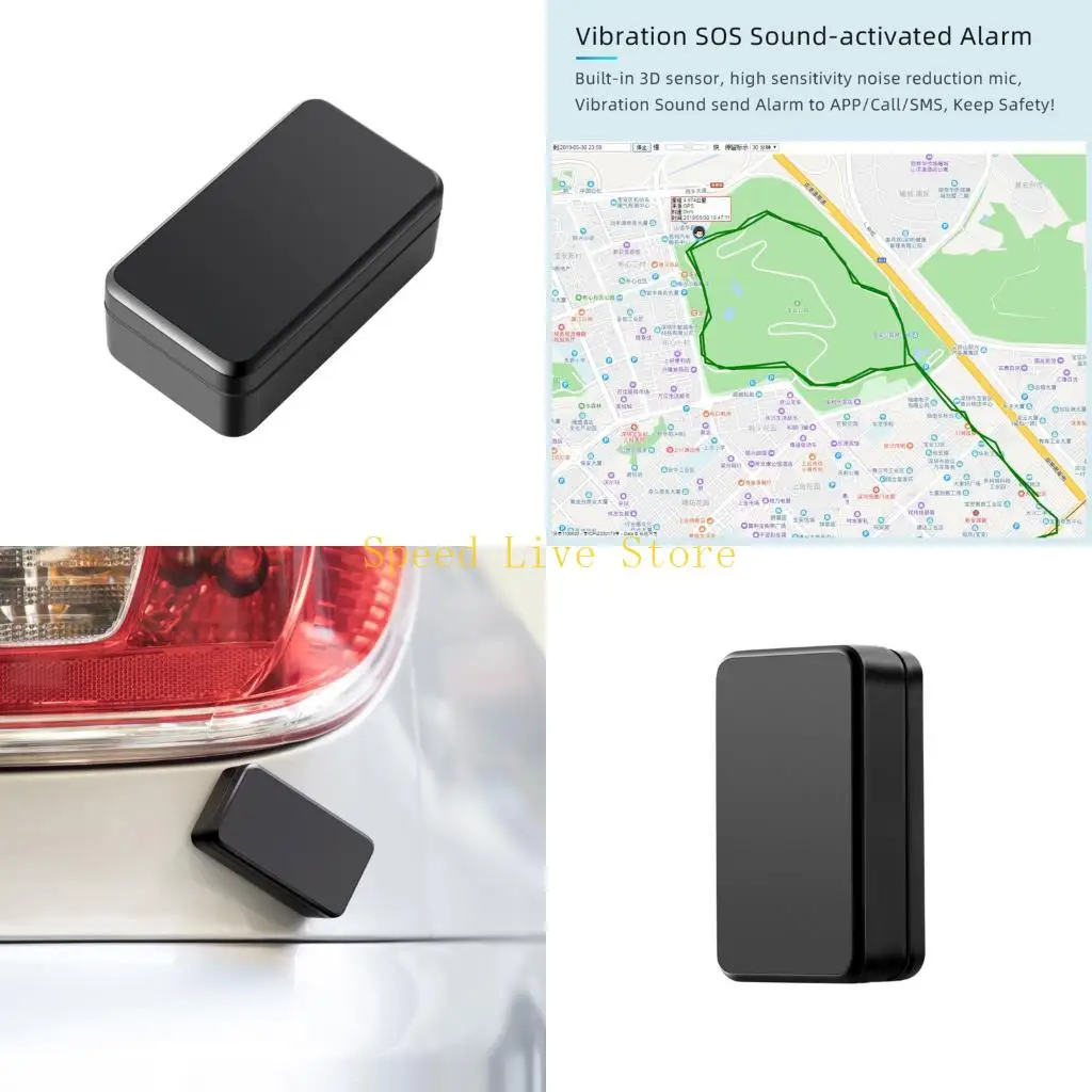 547C GPS Pet Kid Real for Time WiFi+LBS+AGPS APP Mic Voice Control Remote Loc
