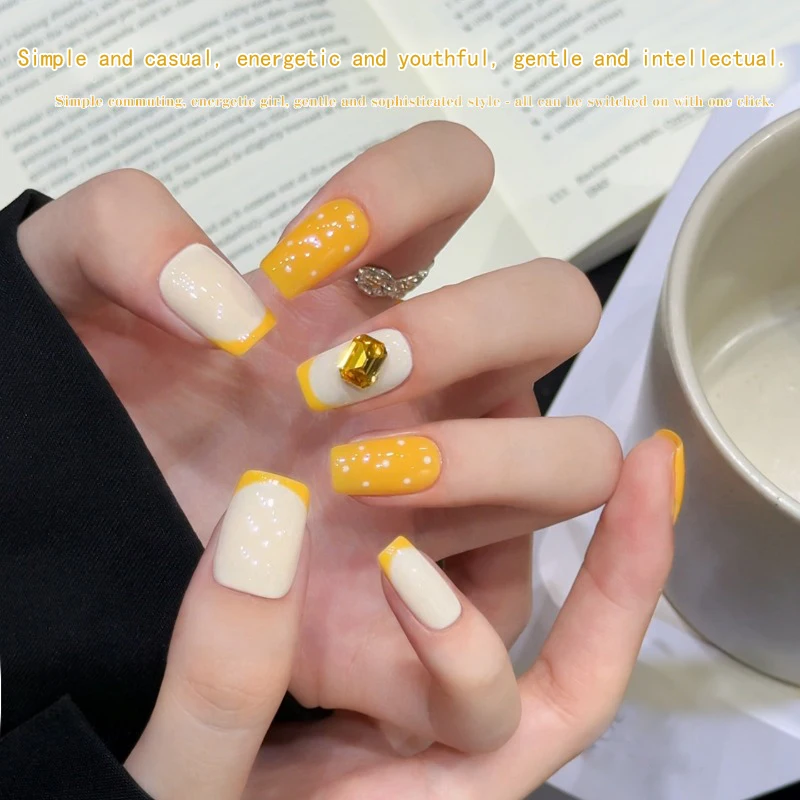 New Turmeric Soy Milk White Nail Polish Gel - Trendy 2026, Brightens and Brightens Skin Tone, Salon Specific 2-bottle set
