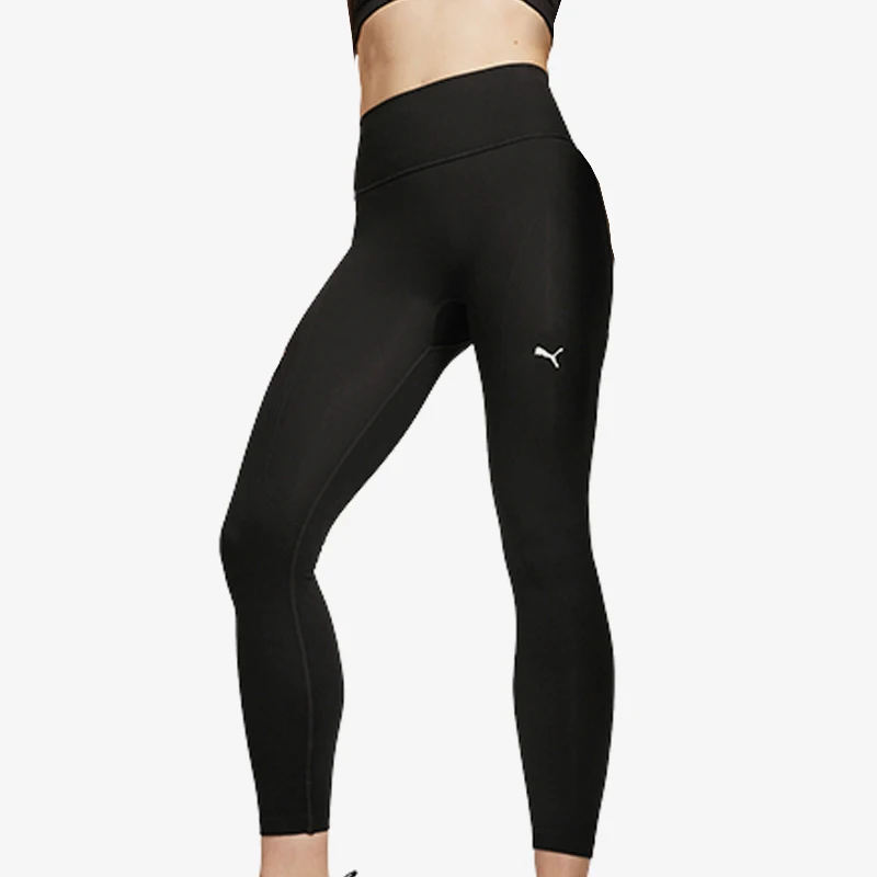 

Женские классические простые трикотажные спортивные брюки с высокой талией Puma Authentic New Season 524360-01