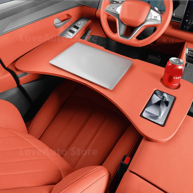 

For Byd Tang L ATTO 8 Sealion 8 2025 2026 Car Folding Small Table Board Cover Front Rear Row Office Dining Table Accessories