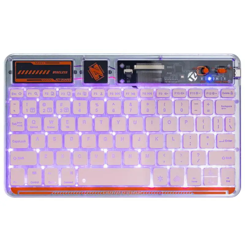 One-click Desktop E-sports Keyboard Mechanical Sense Luminous Mechanical Keyboard Intelligent Sense Of Future Backlit Keyboard