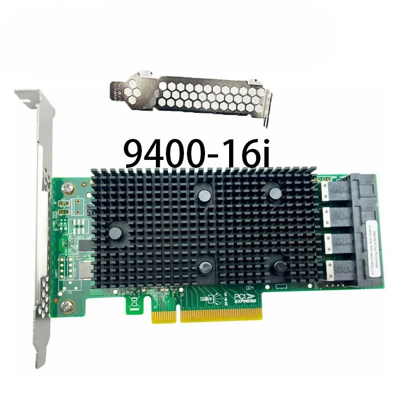 9400-16i SATA/SAS HBA Controller  12 Gbps PCIe 16 Port Support NVME HDD